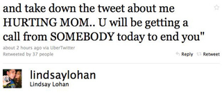 Illustration for article titled Michael & Lindsay Lohan's Dramz On Twitter; Amanda Palmer's News